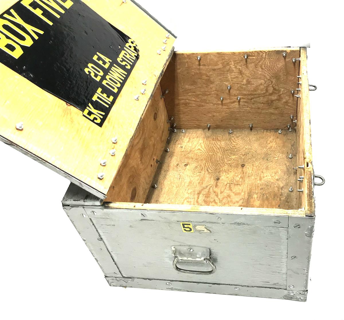 Mechanics Tool Box Wooden Vintage